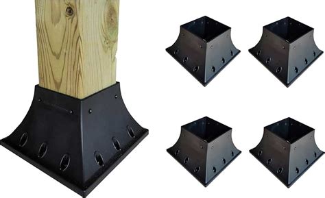 wood post mounting brackets